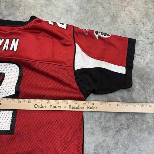 Atlanta Falcons Reebok Jersey Youth XL Boys Red Matt Ryan Vintage NFL Football - Picture 5 of 7