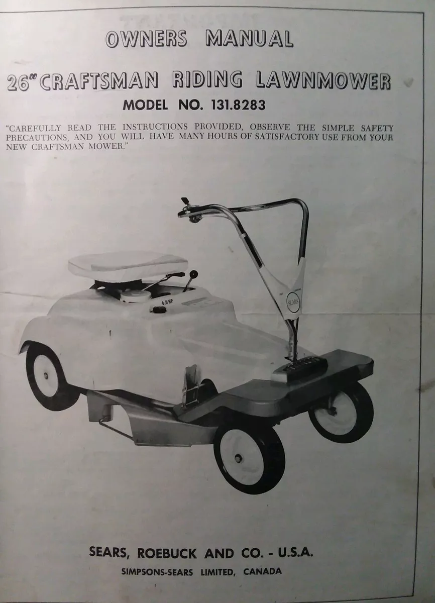 Sears Craftsman 26