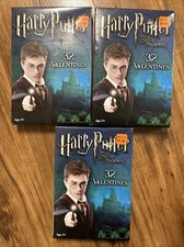 Rare Vintage BRAND NEW LOT OF 3 Harry Potter Order of Phoenix Valentine Cards