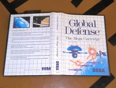 ## SEGA Master System - Global Defense - CIB / MS Spiel ##