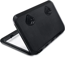 Boat Hatch 24" X 14" Marine Deck Hatch Door for Boat Access Hatch & Lid Black