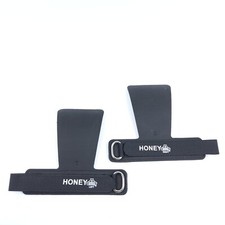 No Hole Pull Up Grips Cross Training Hand Protect Workout Gloves Gym Adjustable