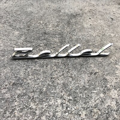 Bellel エンブレム オーナメント ISUZU BELLEL Emblem Badge Rear Genuine Parts NOS JAPAN (((Very