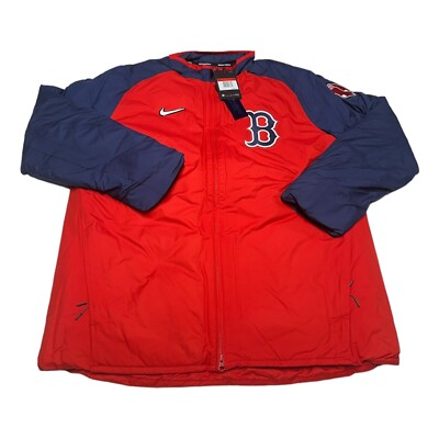 タイムセール【NIKE】BOSTON RED SOX DUGOUT JACKET red-boston-red-sox-authentic-
