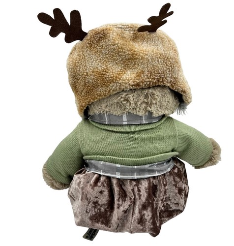 Holiday Snowflake Teddy Plush Teddy Bear Girl Christmas Stuffed Animal 2022 - Picture 8 of 13