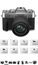FUJIFILM X-T30 II Mirrorless Camera XC Lens FX-T30II LK1545KIT VD Silver New