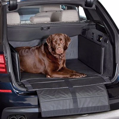 Kleinmetall FLEXPROTECTBOX robuste Kofferraum-Hunde-Box mit Stoßstangenschutz XL