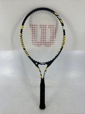 Wilson Envy 25 Blue Yellow Womens 3 7/8 Tennis Racket
