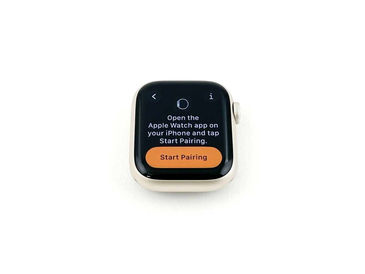 Apple Watch - Apple Watch series9 セルラー 41mm スターライト Apple Watch Series 9 (GPS + Cellular) 41mm Starlight