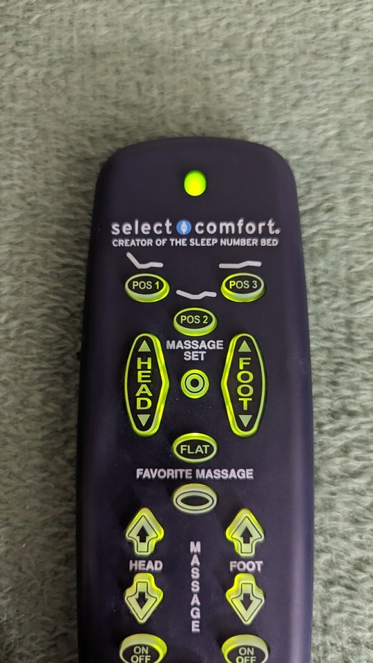 KSMBR20543T Select Comfort Sleep Number Bed Precision Comfort Remote