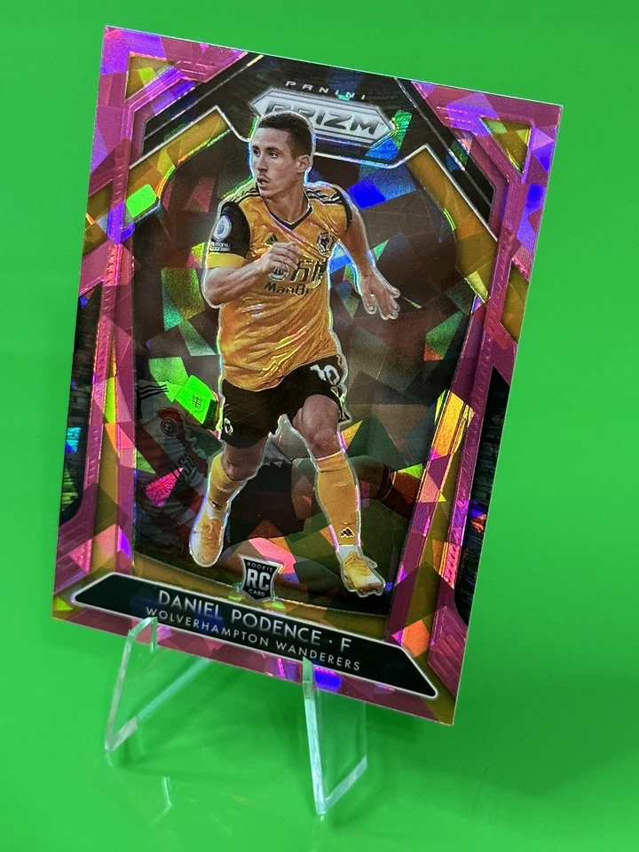 ⚽⚽2020-21 Panini Prizm Premier League #147 Pink Ice Prizm Daniel Podence RC!!!⚽⚽ - Image 3 of 4