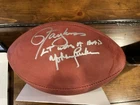 Lawrence Taylor Signed "The Duke" Football - JSA COA - Incription