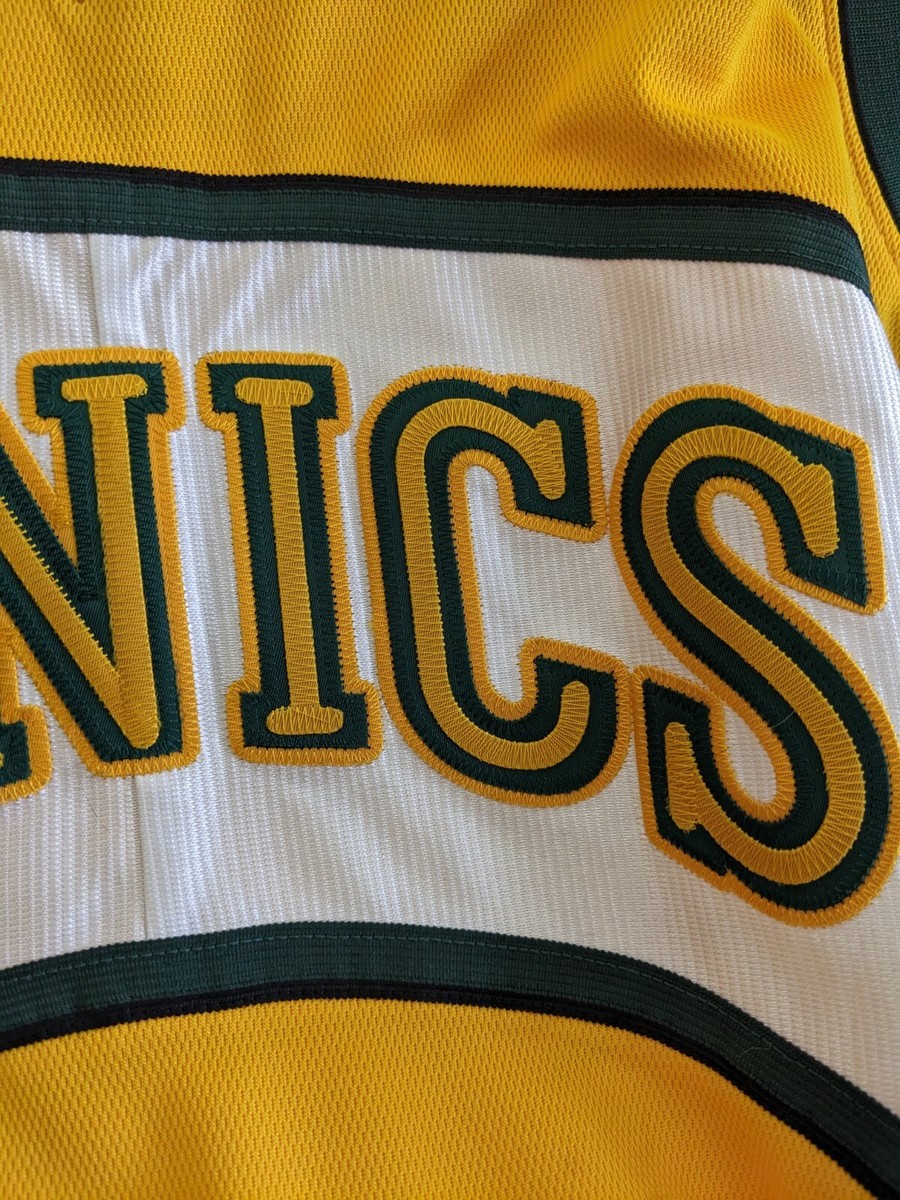 Vintage Authentic Seattle Supersonics Kevin Durant Sonic Adidas