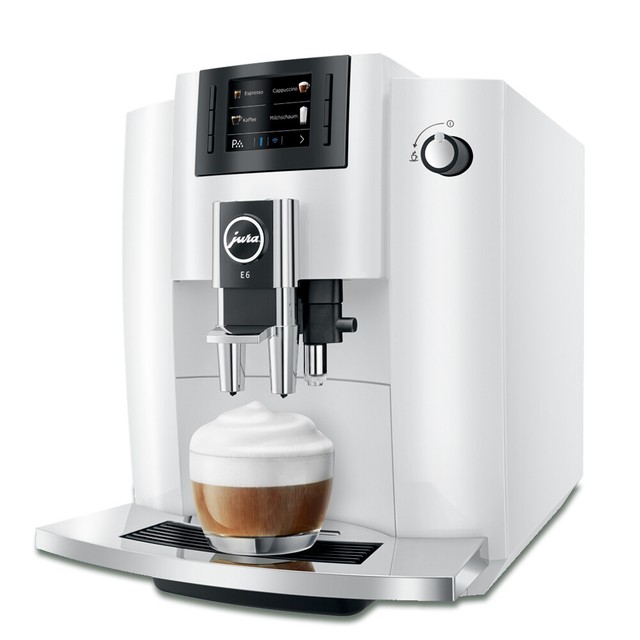 JURA E6 Piano White Fully Automatic 