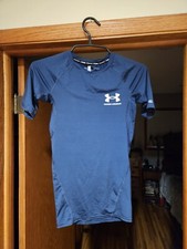 Blue Unisex Under Armour Loose Swim Shirt Shirt S
