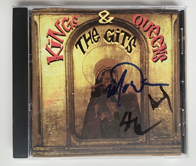 Signed Kings & Queens CD by The Gits Autographed Matt, Steve & Andy RARE