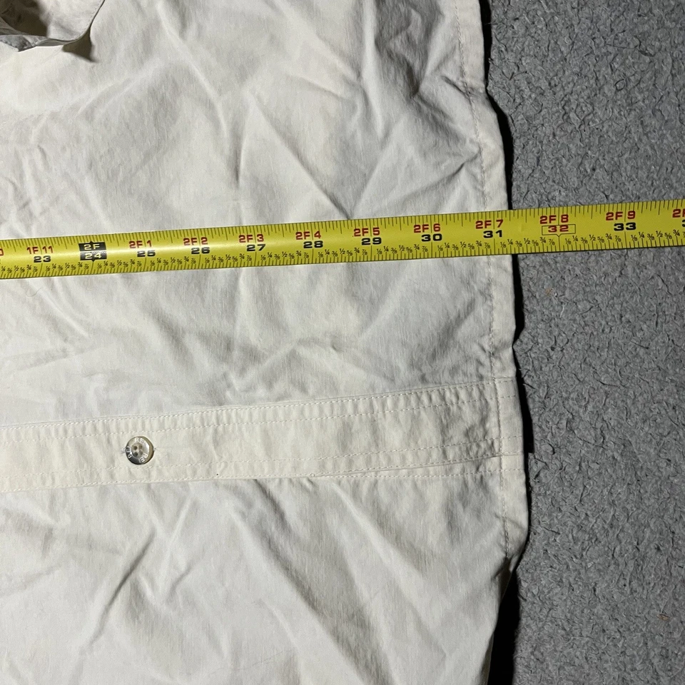 Camisa de pesca REI para hombre XXL beige ventilada nailon manga larga UPF 30+ lengüeta enrollable Foto 3 de 4