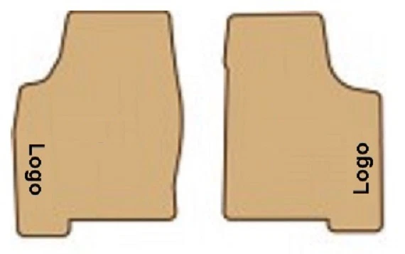 Alfombrillas laterales Lloyd Mats Velourtex Chevrolet Bowtie Racing (1953 en adelante) Foto 4 de 4