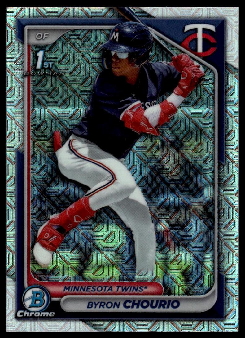 2024 Bowman Byron Chourio #BCP-129 Chrome Prospects Mega