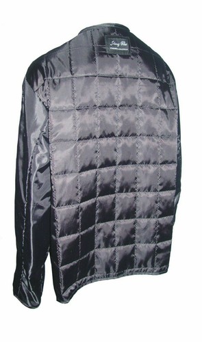 2008 New Soft Lamb Black Leather Jackets for Men - Picture 4 of 7