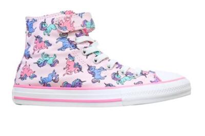 Converse Youth Unisex CTAS Unicorn Sneakers A01673F Pink
