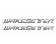 Malibu WakeSetter Boat Yacht Decals 2PC Set V...