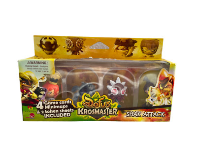Krosmaster: Arena   Expan #8 Shak Attack Figures *NEW in Lightly Shelf-worn Box
