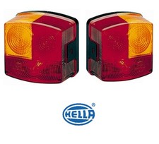 2x Hella Heckleuchte links & rechts 12V FENDT/DEUTZ-FAHR E-Prüfung Oldtimer Trak