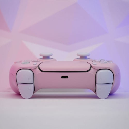 Sakura Pink Sony x Killscreen DualSense Cute Kawaii PS5 Controller Mouse Click - Picture 4 of 8