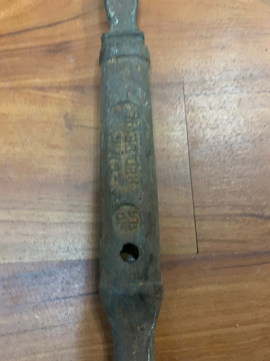 Vtg Smith & Hemenway Red Devil Giant No 101 Nail Puller Slide 