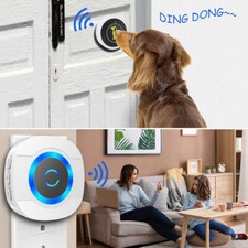 Wireless Doggie Door Bell Operating at 1000feet,Dog DoorBell for Potty Training