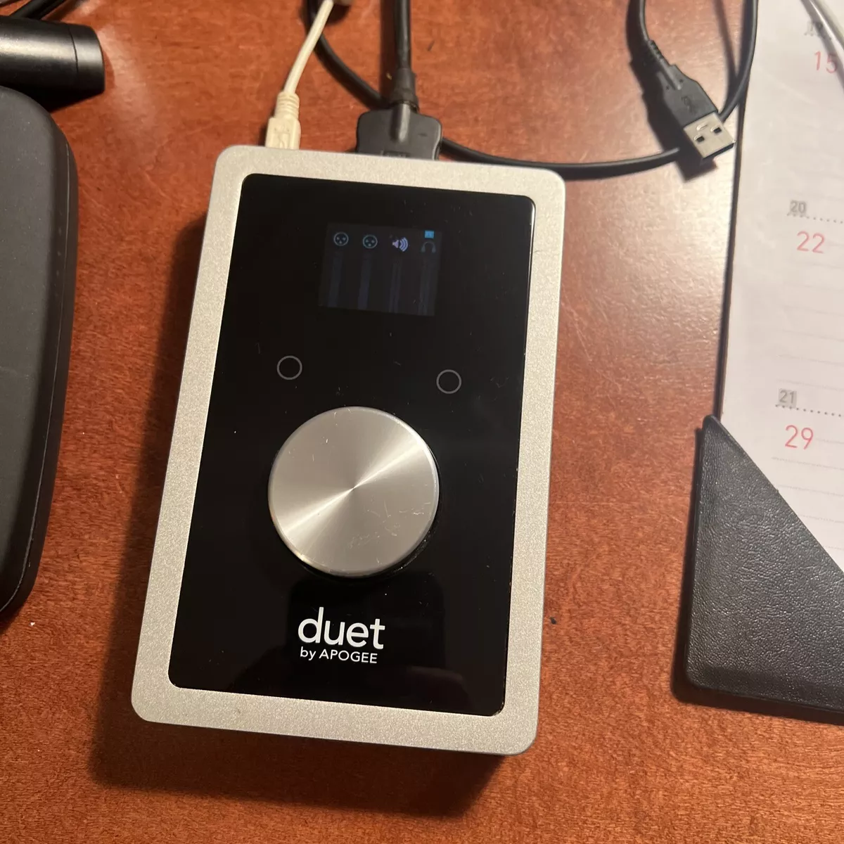 Apogee Duet 2 USB Audio Interface for IOS, Mac - Silver/Black