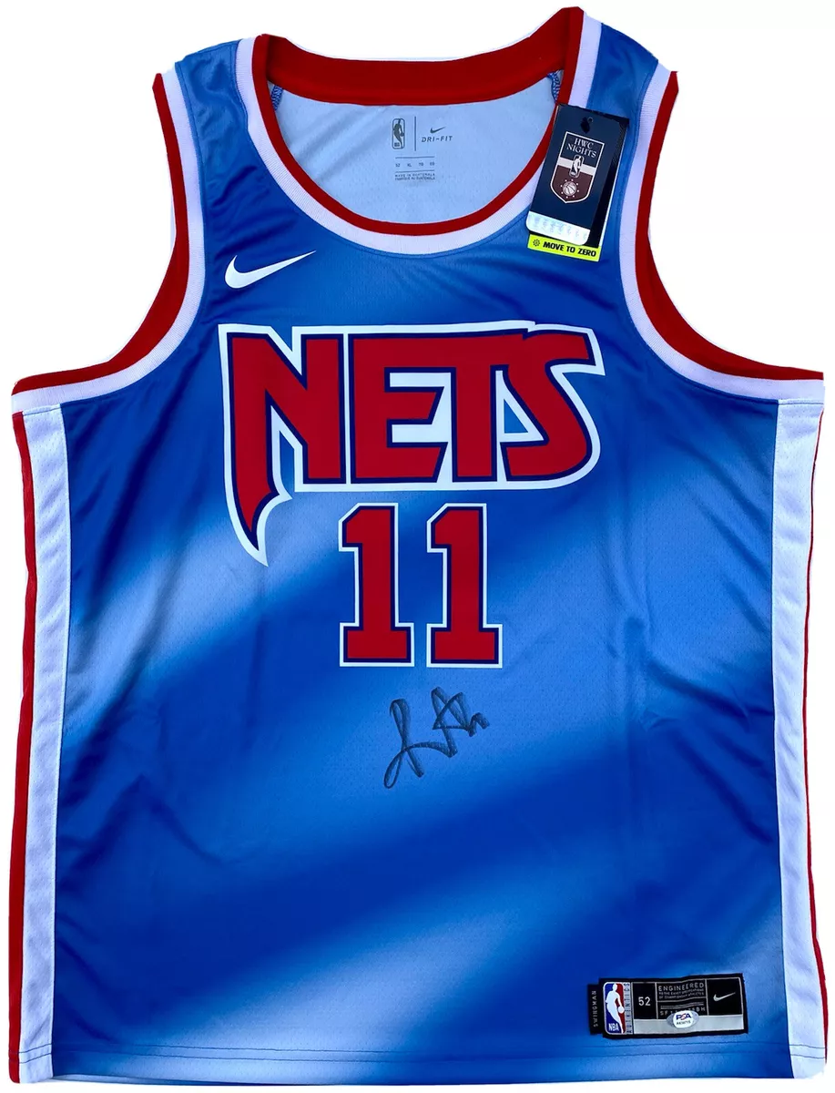 Kyrie Irving Signed Nets Jersey (PSA)