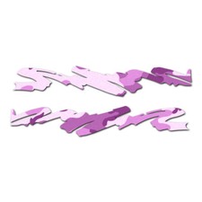 Pair Of Squiggle Stripes - Decal Sticker - Multiple Patterns Sizes - Ebn1013