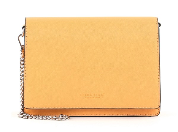 Seidenfelt Manufaktur Lian Crossbody UmhäNgetasche Tasche Sunny Yellow Senfgelb-image
