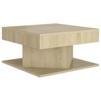 Couchtisch Sonoma-Eiche 57X57X30 Cm Holzwerkstoff