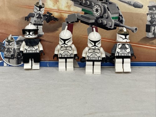 100% Complete Set Star Wars - Clone Walker Battle Pack #8014 - w/instructions - Picture 2 of 6