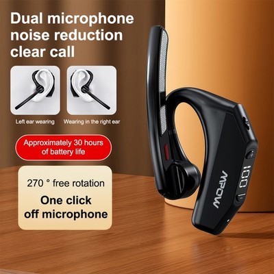 Mpow Bluetooth Headset In-Ear-Kopfhörer mit Tastenbedienung & Mikrofon für Handy