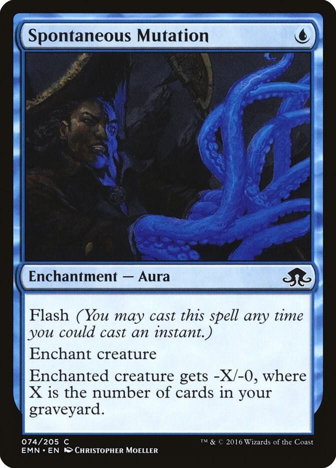 Spontaneous Mutation 74 Common Eldritch Moon Magic: The Gathering Near Mint