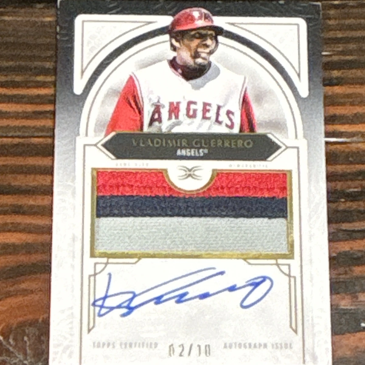 Vladimir Guerrero Baseball Original Autographed Sports Trading