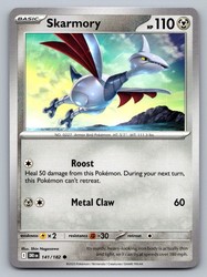 Skarmory 141/182 Common Destined Rivals
