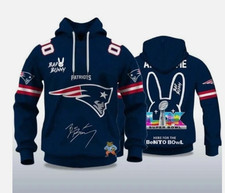 Patriots Bad Bunny Bowl LX 2026 Hoodie 3D