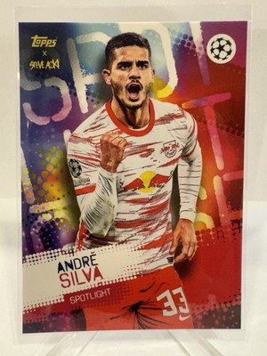 Topps Steve Aoki 2021/22 UEFA Champions League RB Leipzig Andre Silva