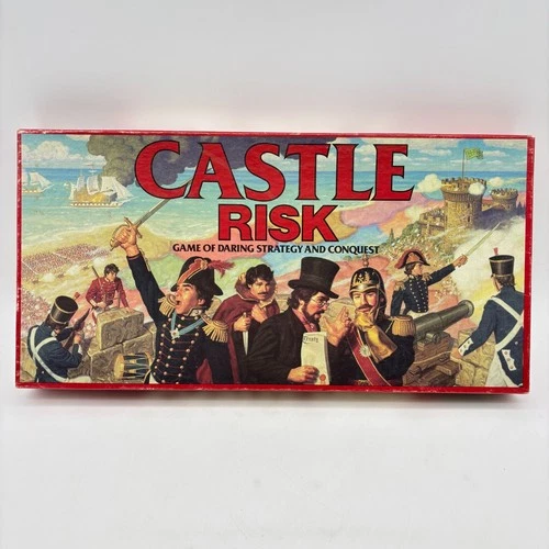 VINTAGE Castle Risk Board Game COMPLETE Parker Brothers 1986 Classic War