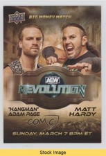 2024 AEW All Elite Wrestling Posters Hangman Adam Page Matt Hardy READ 6o2