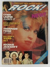 Tiger Beat Rock! Magazine Vintage Vol. 1 No. 11 1984 Cyndi Lauper Boy George Tiger Beat Rock! Magazine Vintage Vol. 1 No. 11 1984 Cyndi Lauper Boy George