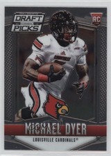 2015 Panini Prizm Collegiate Draft Picks Michael Dyer #225 6f2