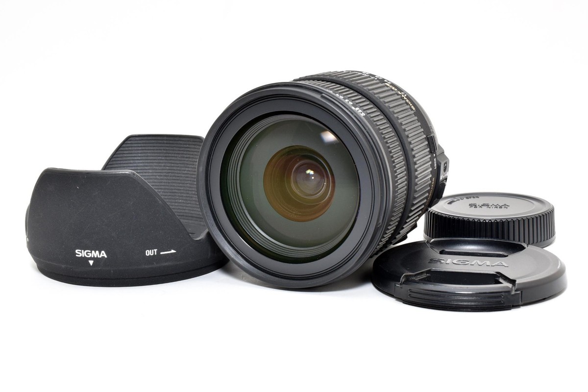 美品 Sigma 17-70mm 2.8-4.5 Macro Nikon#341 Sigma 17-70mm f/2.8-4 DC MACRO OS HSM Lens for Nikon [Exc+++] From