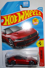 2026 Hot Wheels 94/250 Red Ferrari 12Cilindri...