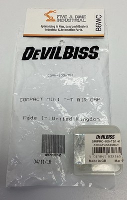 Devilbiss COMM-100-TS1 Compact Mini Trans-Tech Air Cup
